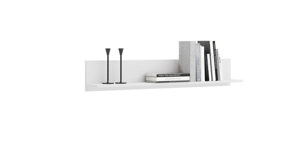 Wall shelf 100 cm - white