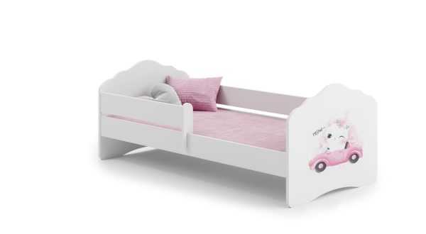 Fala - single bed 160x80 with children's graphics