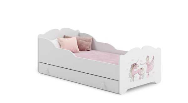 Anna - single bed 160x80 with children's graphics