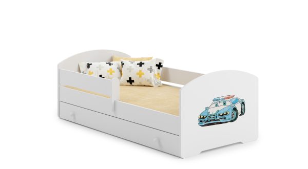 Luk - single bed 160x80 with children's graphics