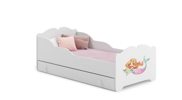 Anna - single bed 140x70 with children's graphics