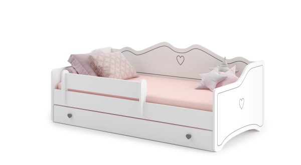 Emma - single bed 180x80 in a set with a drawer