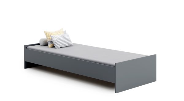 Youth bed Karo 190x90 gray oak