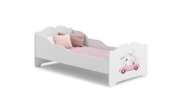 Anna - single bed 140x70 with children's graphics