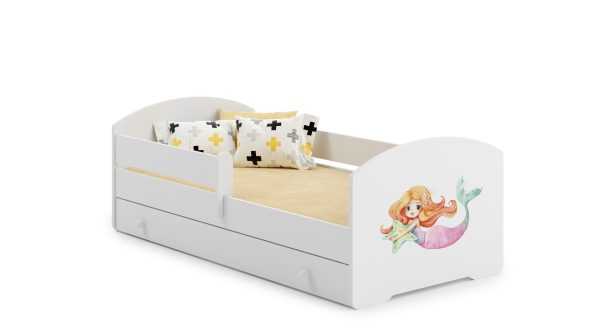 Luk - single bed 160x80 with children's graphics