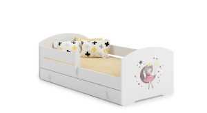 Luk - single bed 160x80 with children's graphics