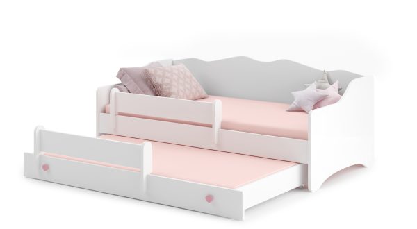 Emma - double bed 160x80 in a set with a drawer