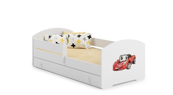 Luk - single bed 140x70 with children's graphics