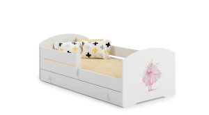 Luk - single bed 160x80 with children's graphics