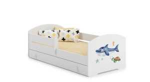 Luk - single bed 160x80 with children's graphics