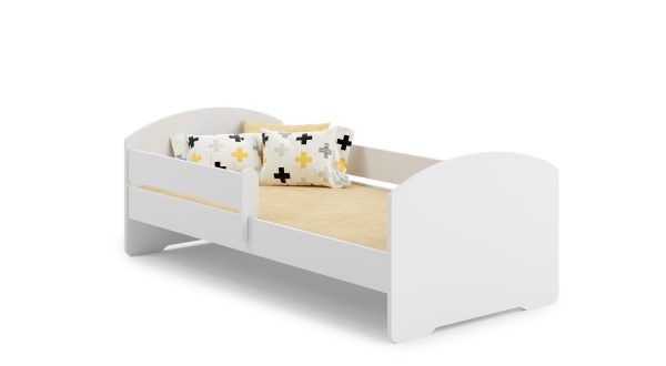 Luk - single bed 160x80 white