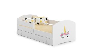 Luk - single bed 140x70 with children's graphics