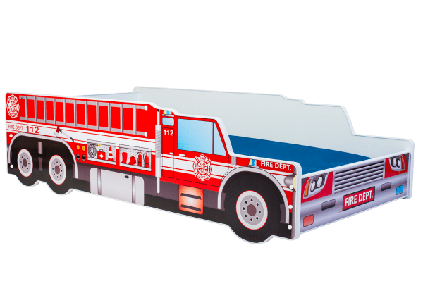 Children's bed Fire truck 160x80 with mattress and frame included